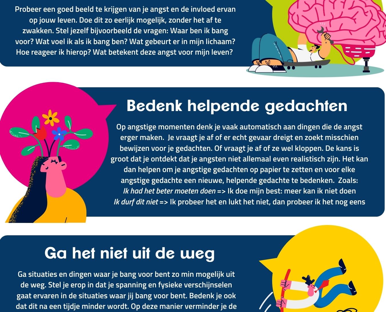 Lisa Lelystad – Tipsheet ‘Omgaan met angstklachten’