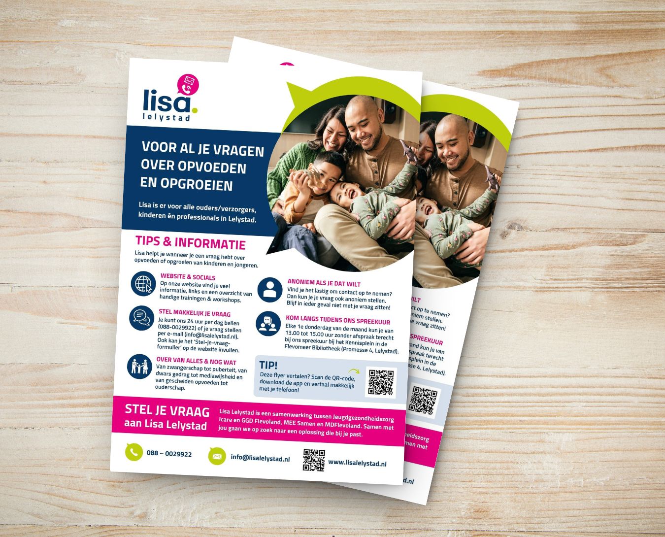 Flyer algemeen Lisa Lelystad